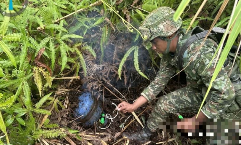 Autoridades interceptaron material explosivo del ELN que pretendía ingresar a Santander