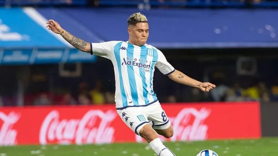 Quintero anota y desmiente rumores de salida de Racing