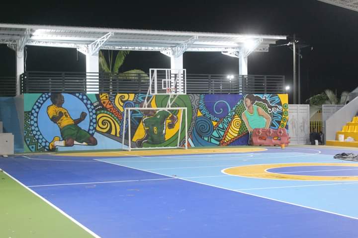 Barrio Las Palmas de Cantagallo estrena parque remodelado