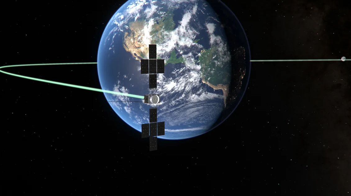 Nave Juice realiza un doble sobrevuelo de la Tierra y la Luna en su ruta a Júpiter