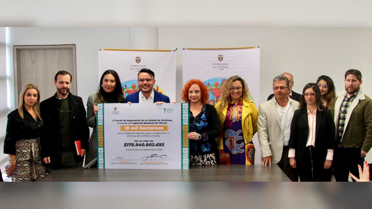 Campesinos víctimas del conflicto serán reparados con 18.000 hectáreas