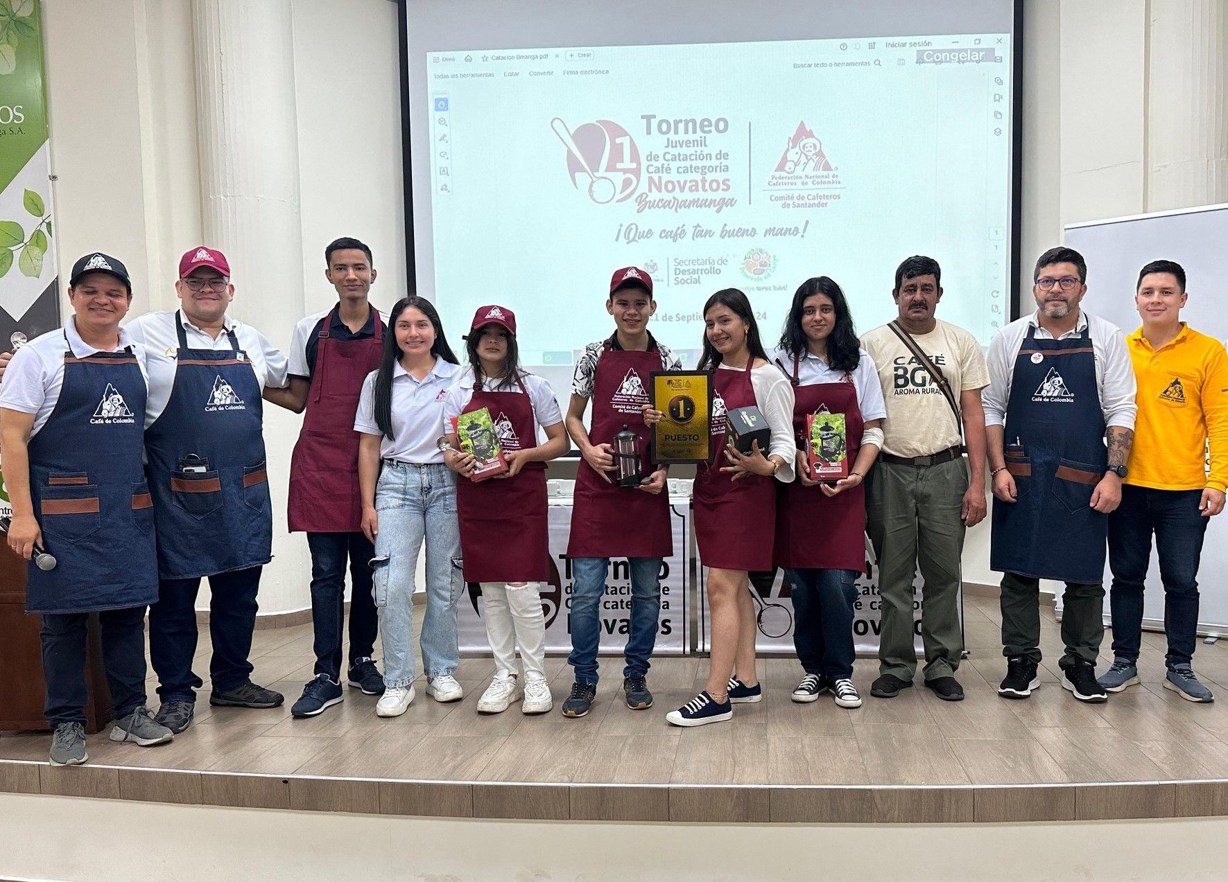 Primer Torneo de Catación para jóvenes de Bucaramanga