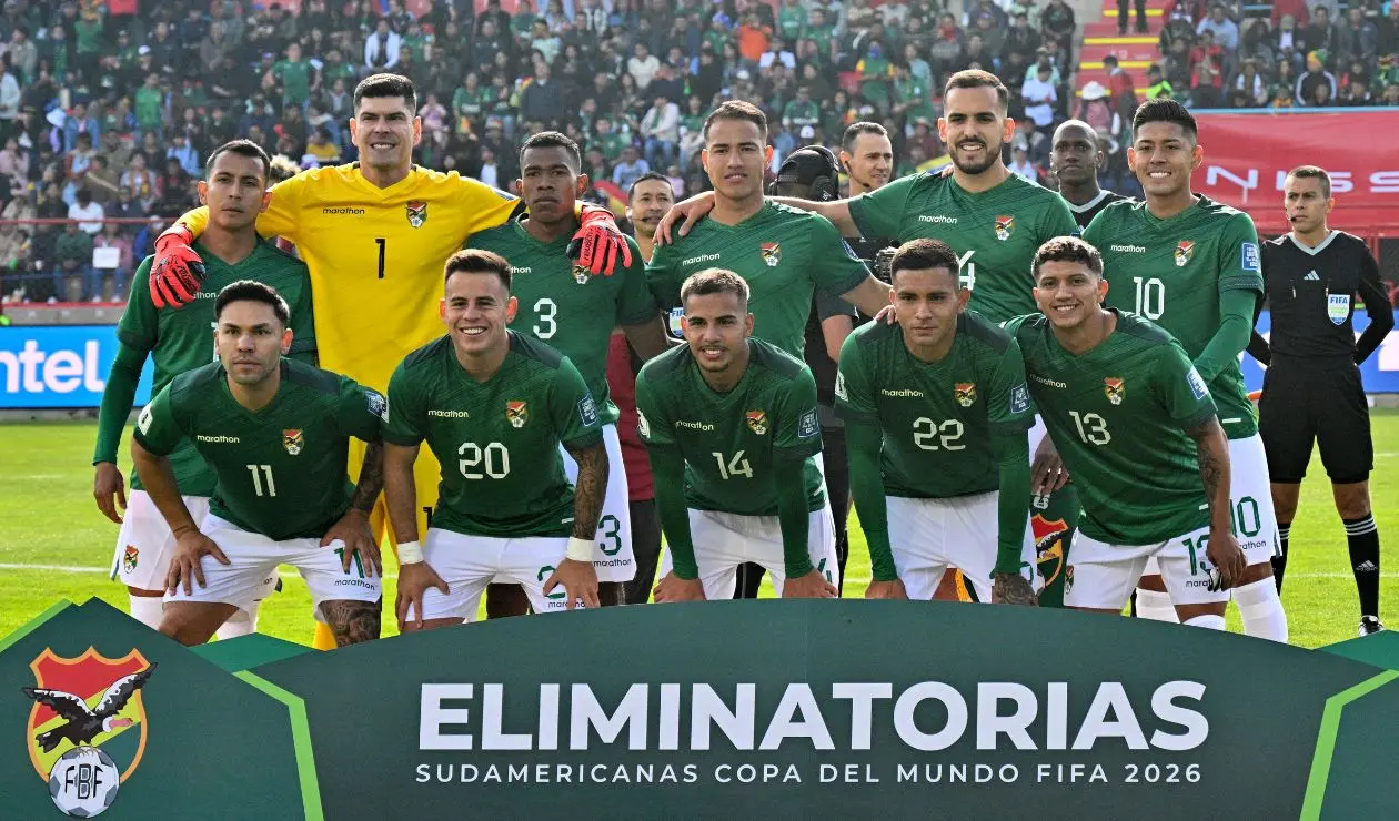 Bolivia confirma convocados para enfrentar a Colombia