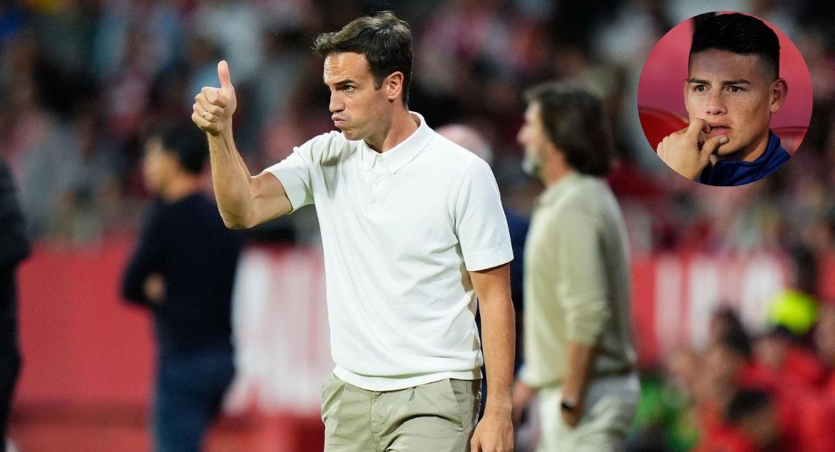 Íñigo Pérez justifica su decisión sobre James Rodríguez en Rayo Vallecano