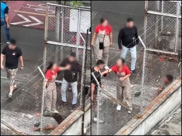 Trabajadora defiende a habitante de calle agredido por robar pan