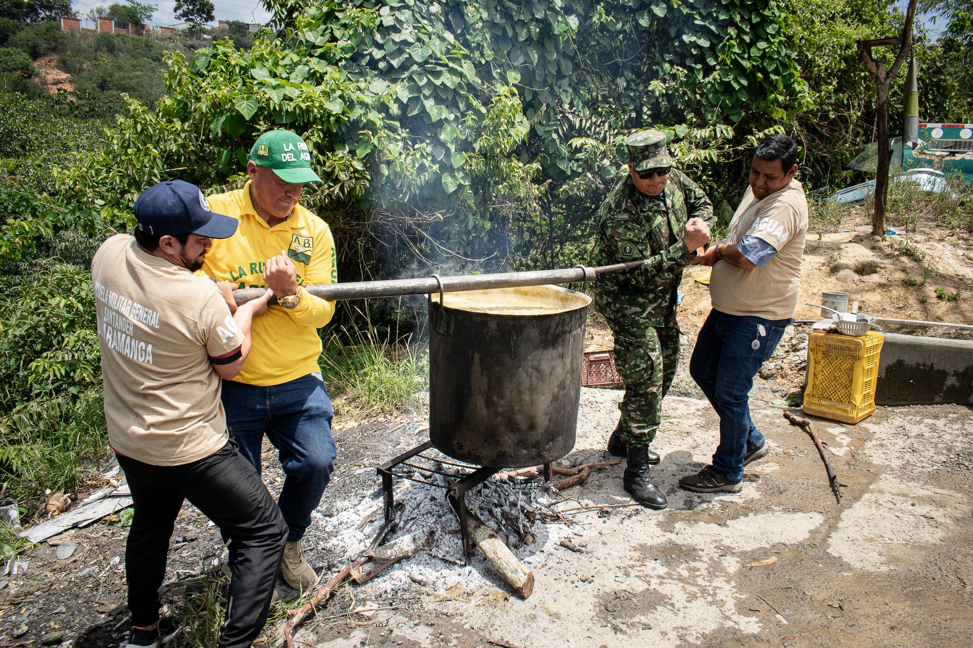 Un almuerzo con propósito: Iniciativa solidaria del Colegio Militar y Fundación Ruta del Agua