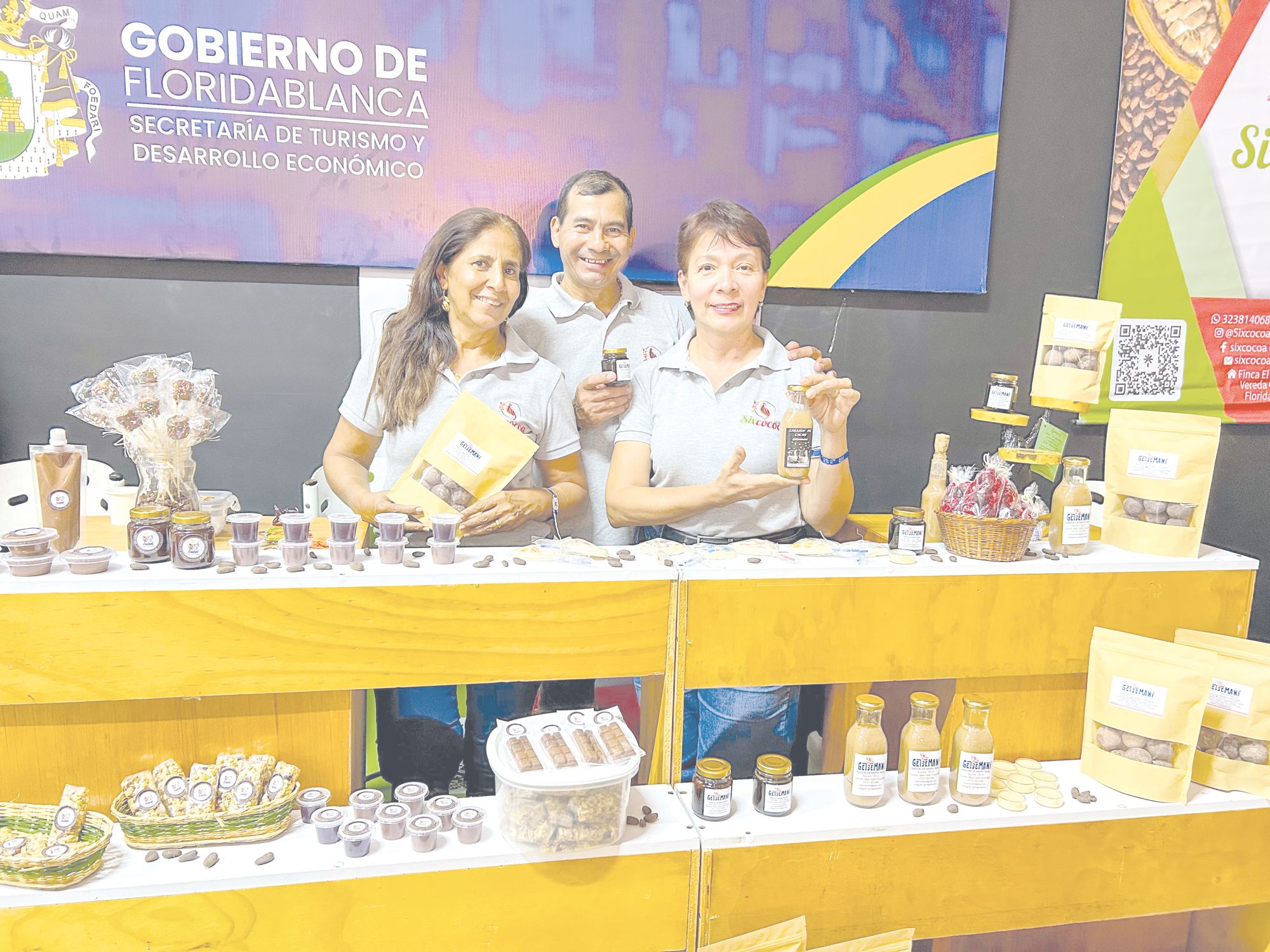 Emprendedores Florideños presentes en la Feria Ganadera
