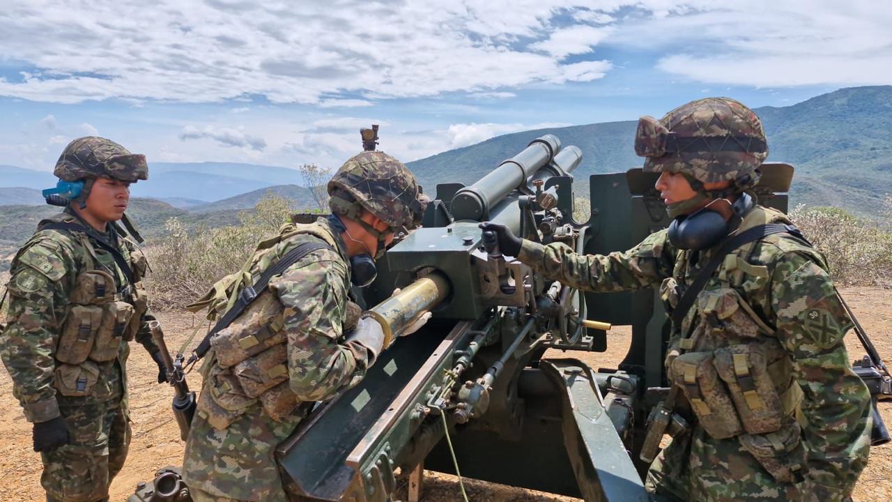 Artillería del Ejército Nacional refuerza su capacidad de fuego en Norte de Santander