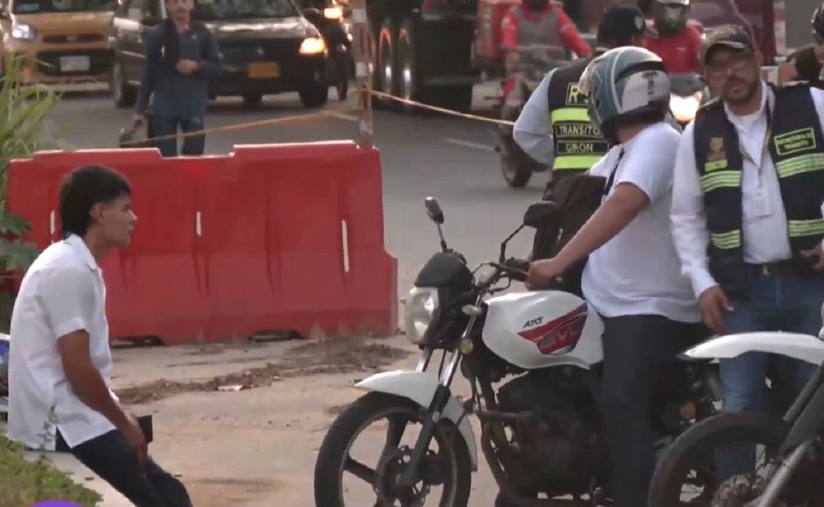 Tranquilidad y control marcan el día sin carro y sin moto en el Área Metropolitana de Bucaramanga