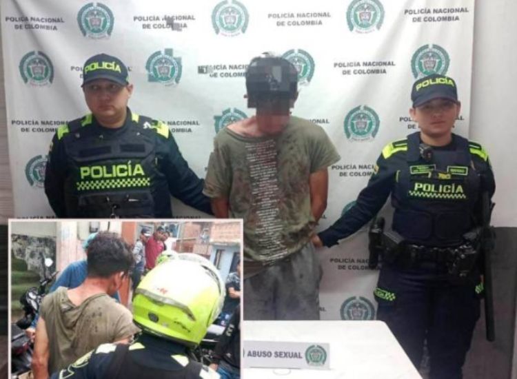 Presunto abusador de una niña se salvó de ser linchado por una turba enfurecida