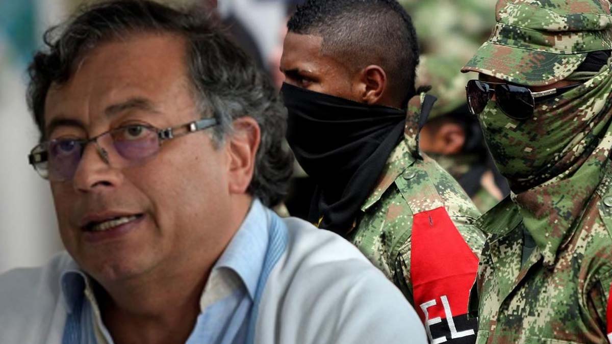 ELN rechaza la propuesta de paz del presidente Petro