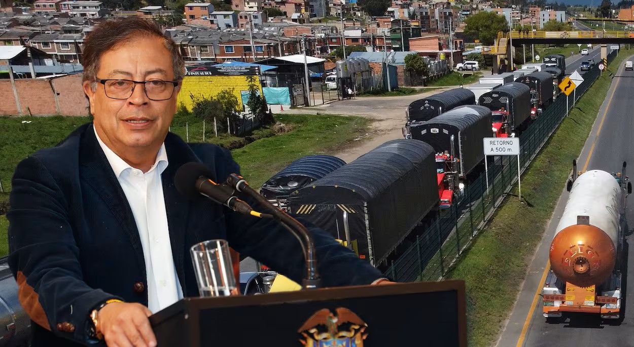 Presidente Petro celebra acuerdo con camioneros