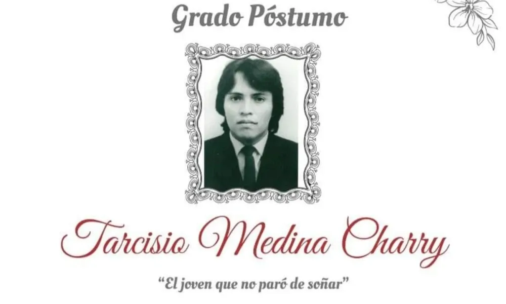 Con grado póstumo rinden homenaje a universitario símbolo de la desaparición forzada