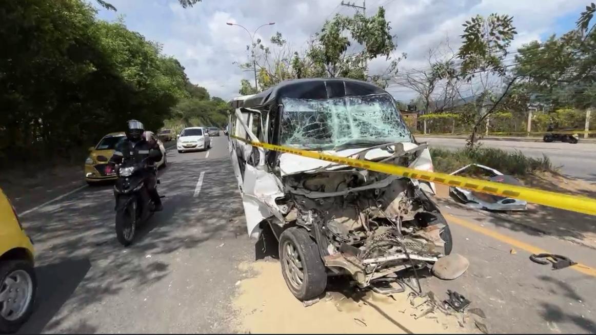 Motorizado falleció tras chocarse violentamente