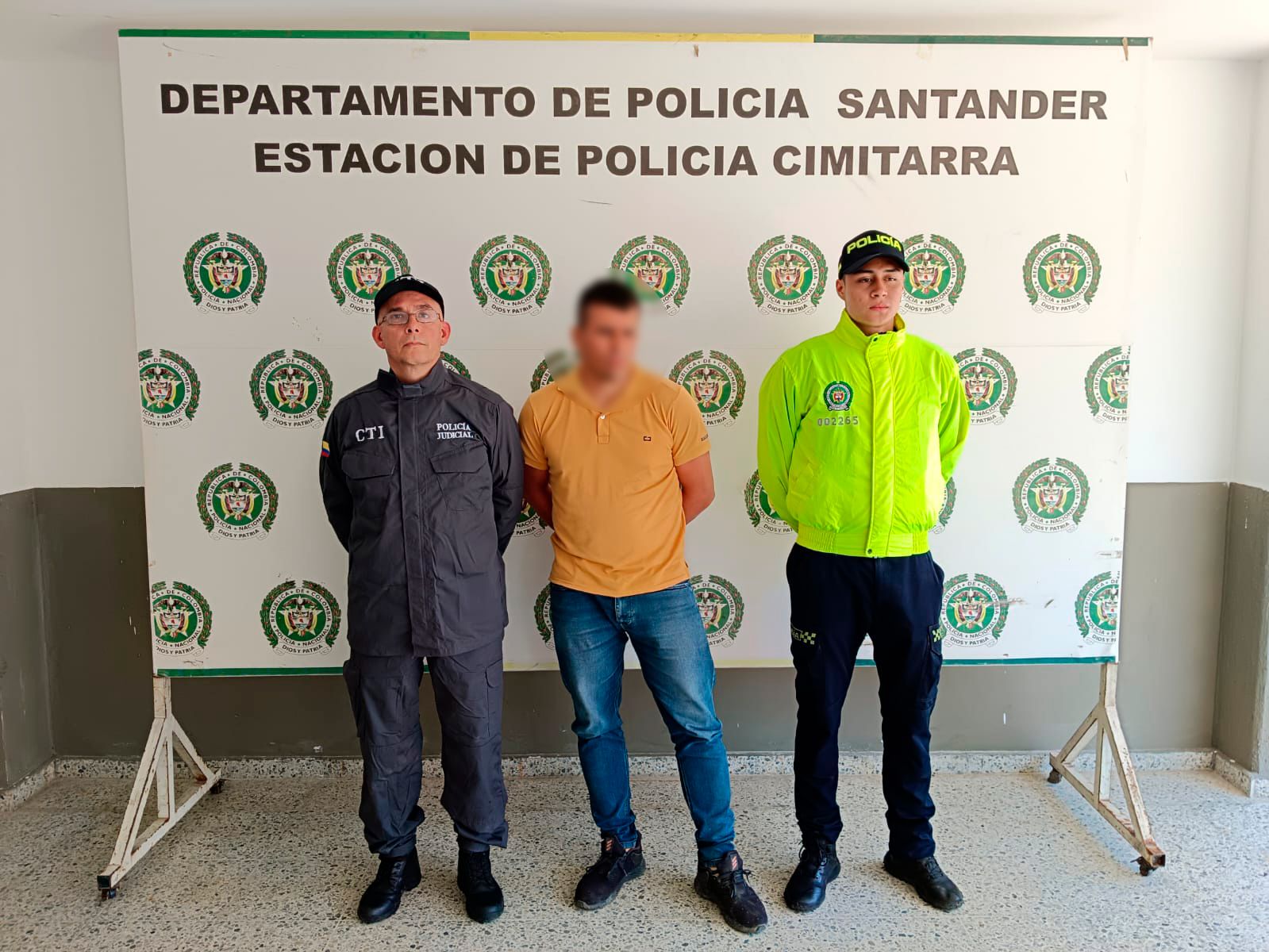 Líder de 'Los Pelusos' cayó preso en Landázuri