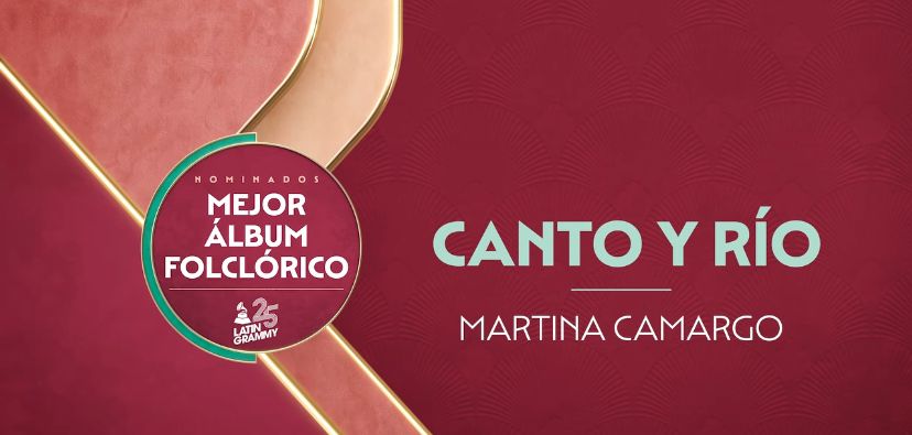 Martina Camargo, la artista de la canción del año en Instagram 'Me robaste el sueño' fue nominada a un Grammy latino