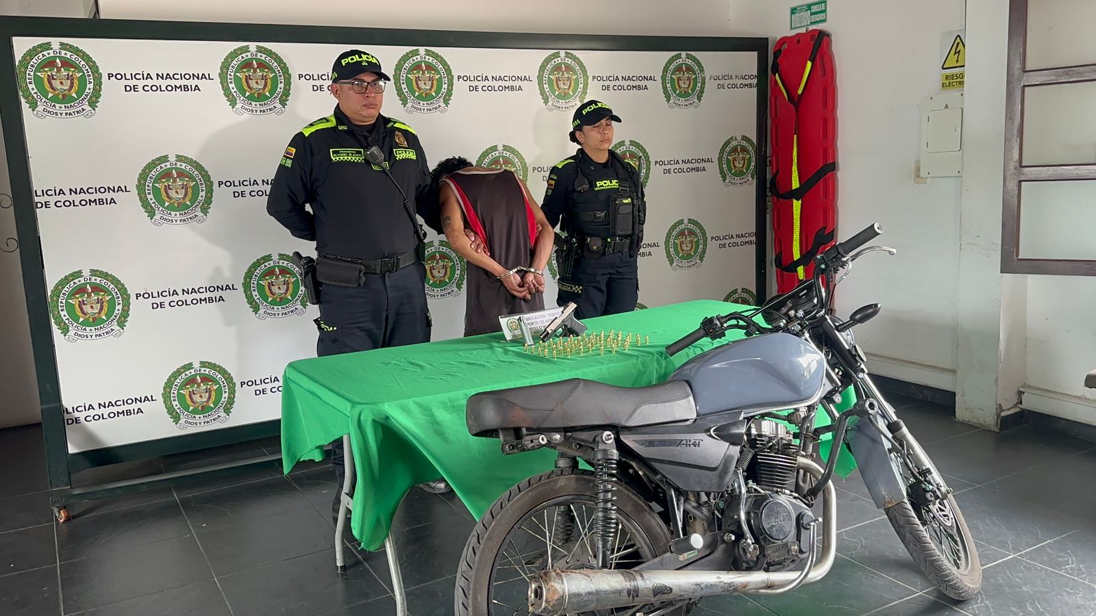 Cayó ‘Tiro Fijo’ bien cargado en Girón