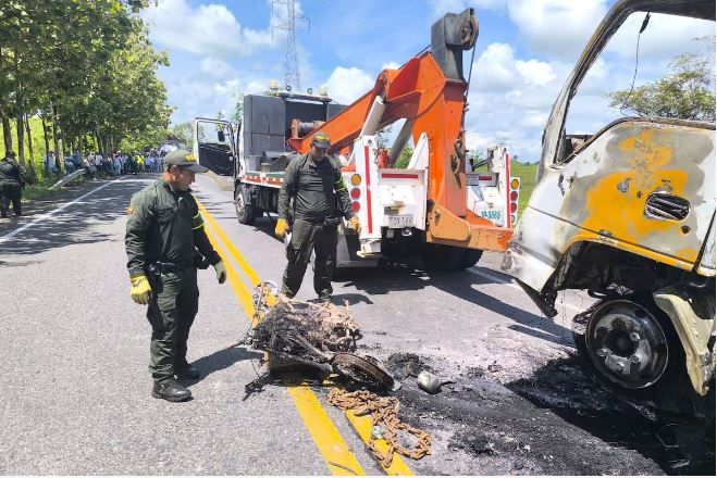Trágico accidente en la Troncal del Magdalena Medio
