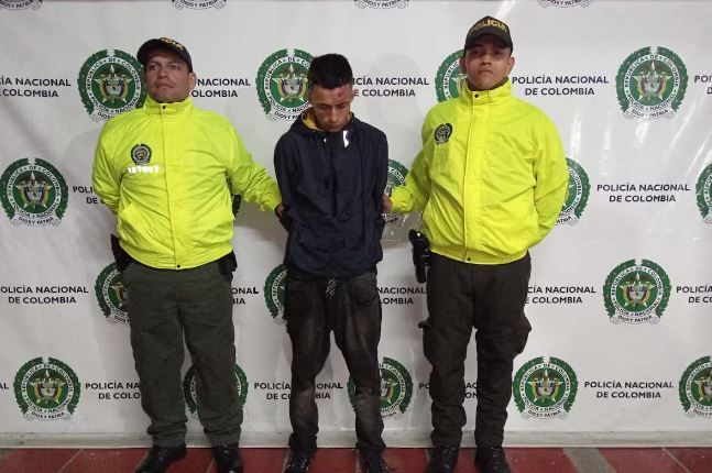 Experimentado criminal fue capturado en Floridablanca