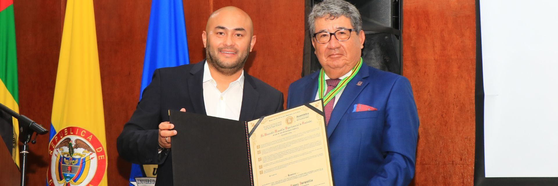 Patricio López Jaramillo, Rector de UDES, recibe la Orden ‘Luis Carlos Galán Sarmiento’
