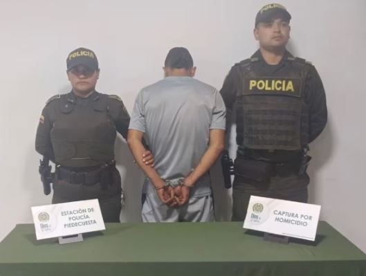 El 'Diablo' tras las rejas por asesino en Piedecuesta