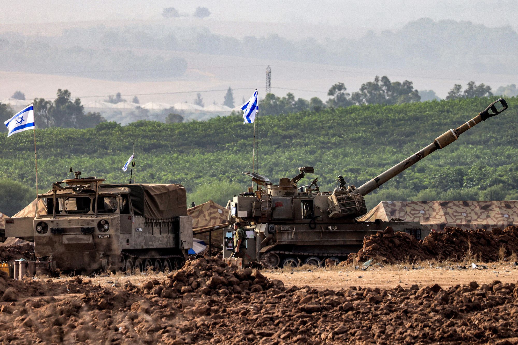 El ejército israelí rodea la zona de Jabaliya en Gaza