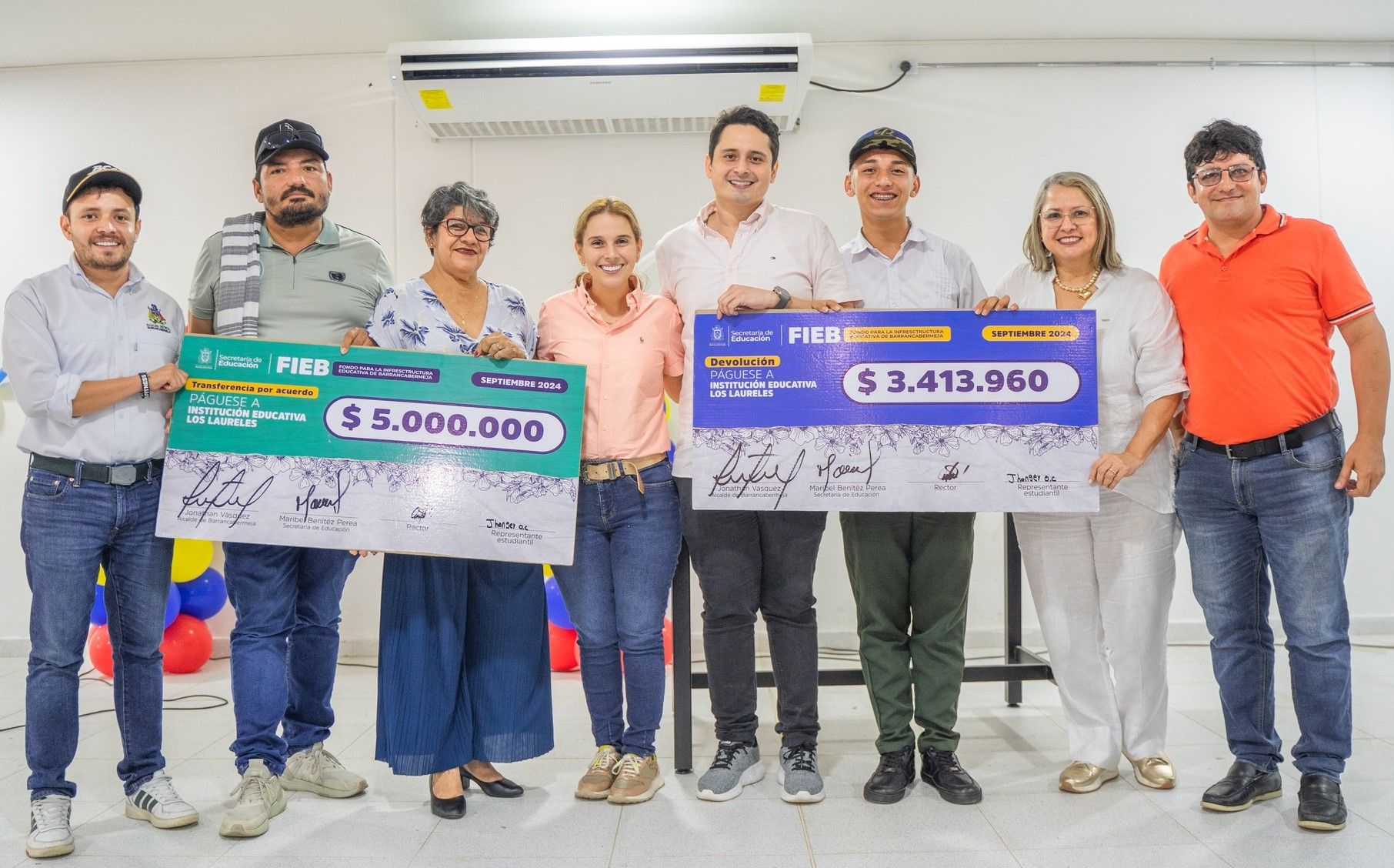 Formalización transferencias a Fondo de Infraestructura Educativa