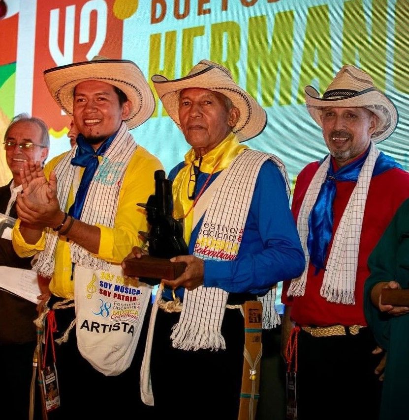 Sangileños ganadores Concurso de Duetos en Armenia