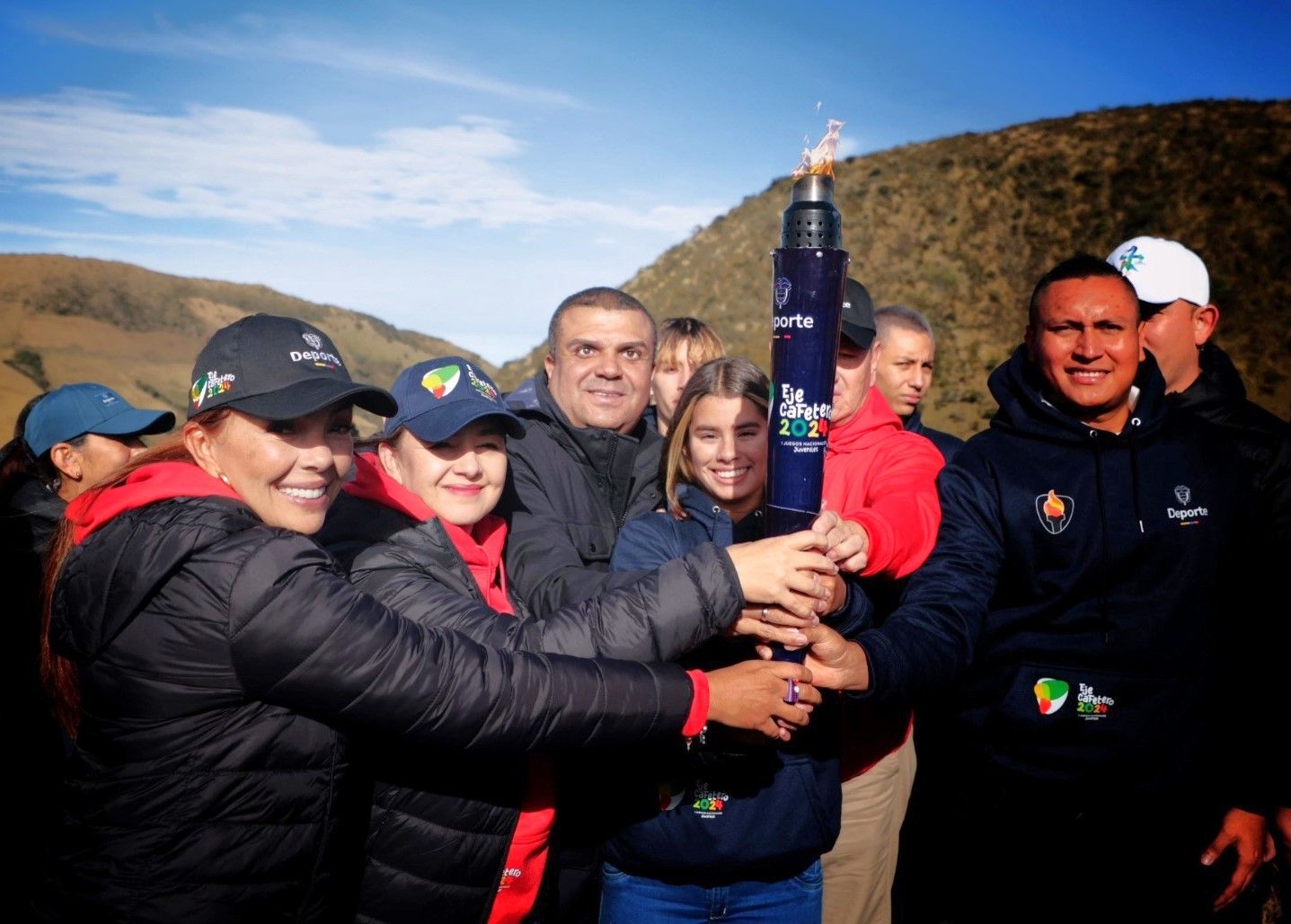 Encendido el Fuego Deportivo en el Nevado del Ruiz