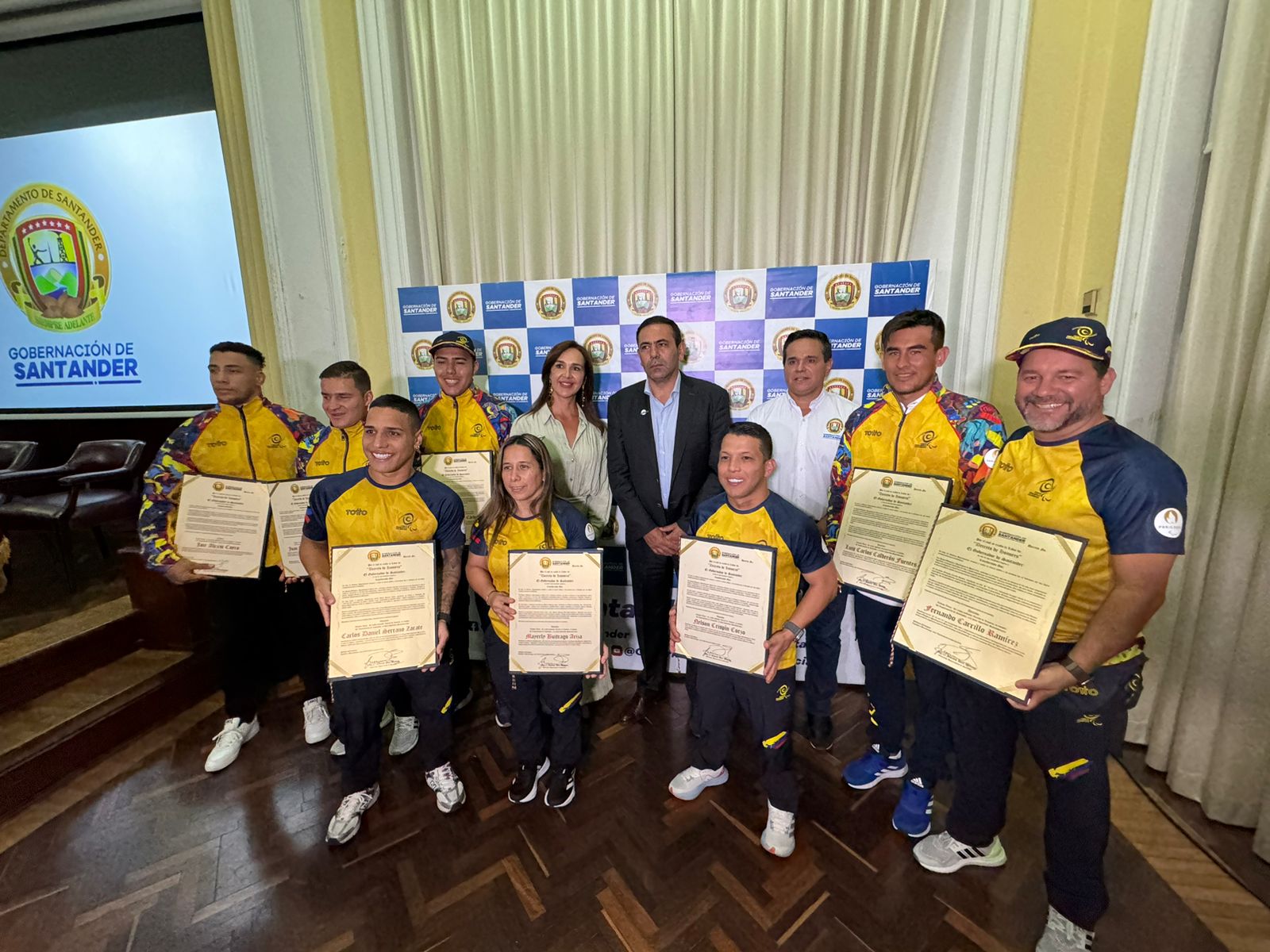 Reconocimiento a deportistas Olímpicos y Paralímpicos