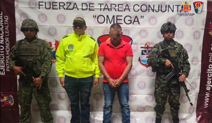 Capturan a presunto extorsionista del Gobernador de Caquetá