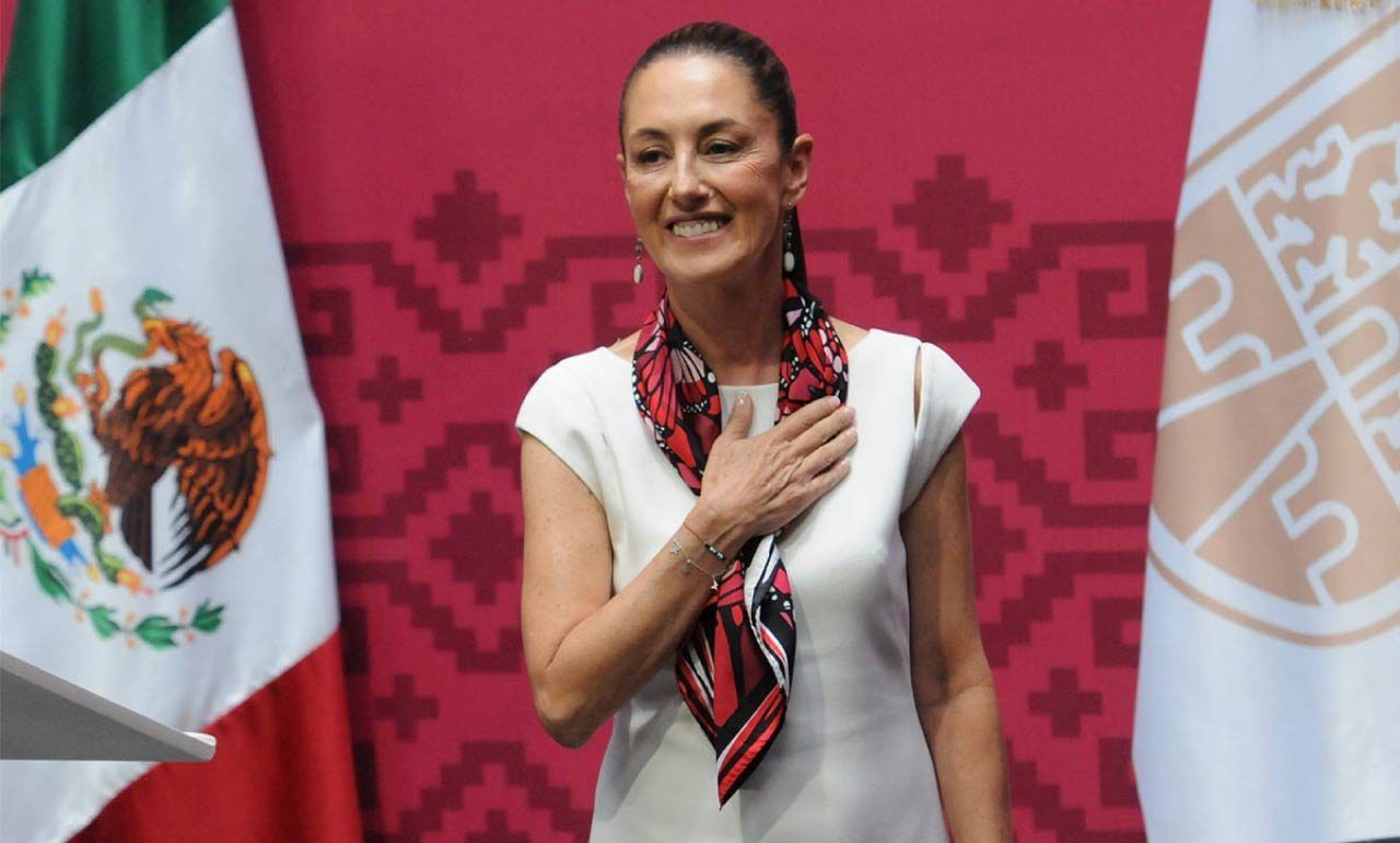 Claudia Sheinbaum juró como la primera mujer presidenta de México