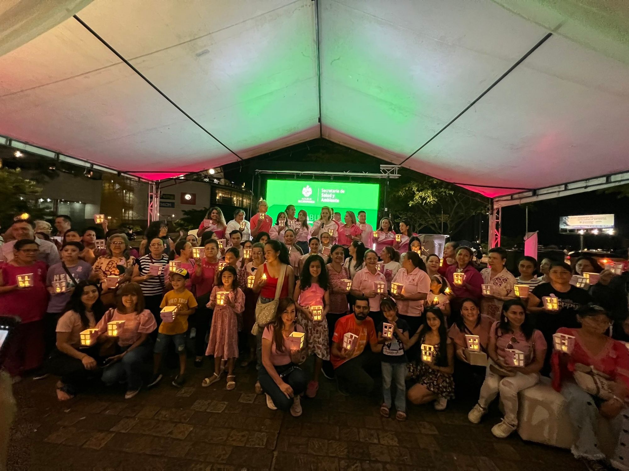 Bucaramanga unida en rosa con prevención del cáncer de mama