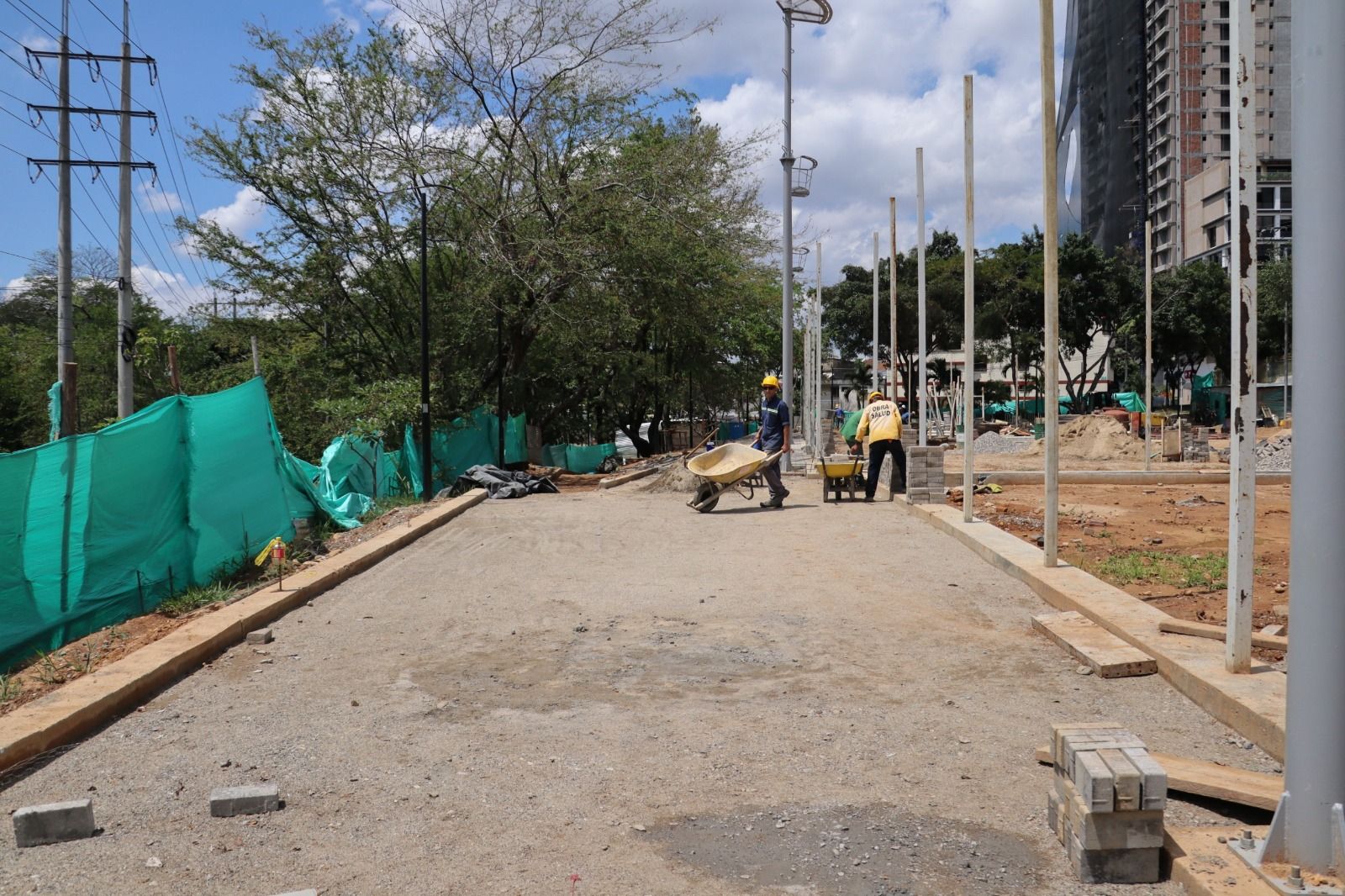 Avanza a buen ritmo la obra del escenario deportivo de La Salle