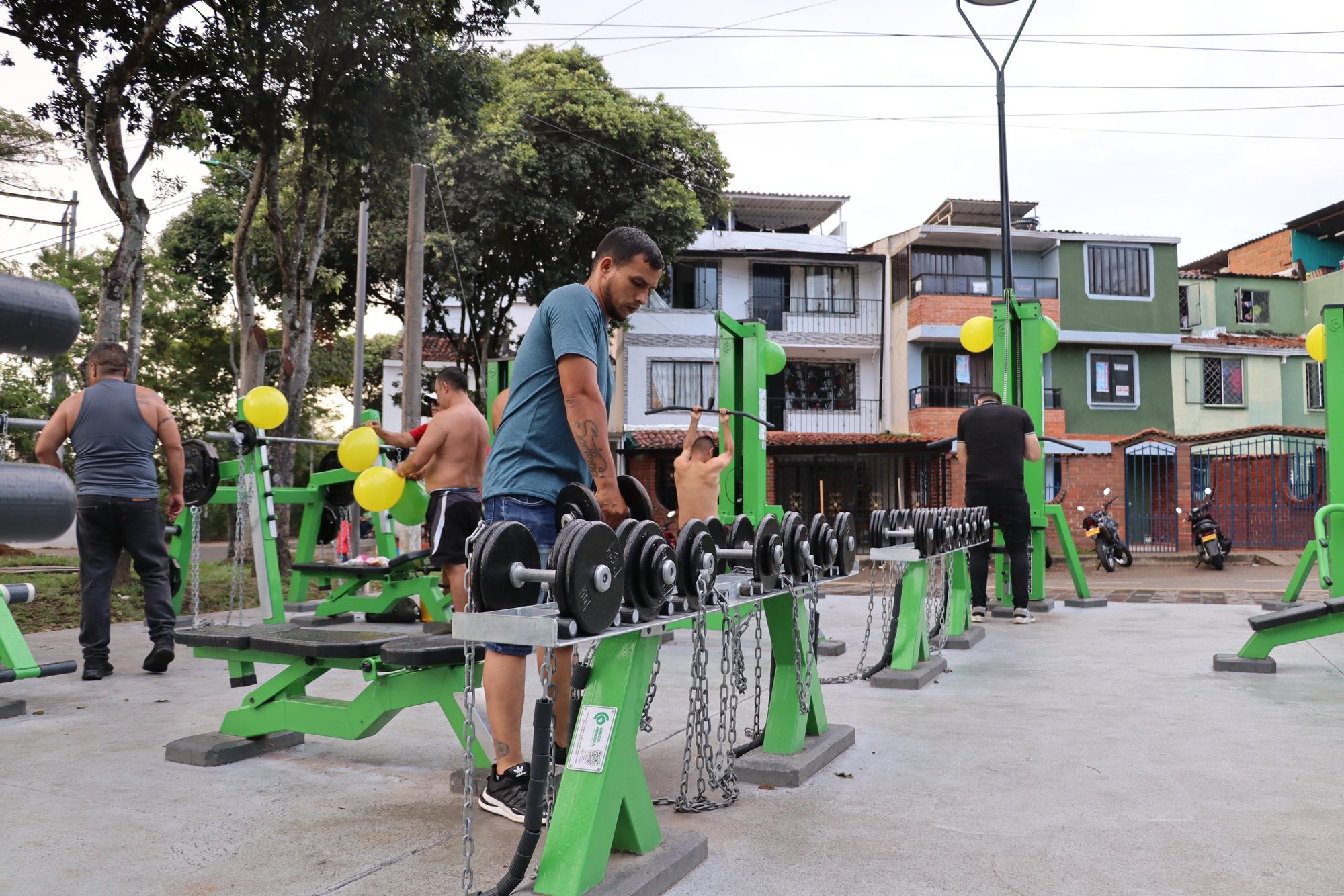 Bucaramanga estrena gimnasio al aire libre de alto rendimiento y es gratuito