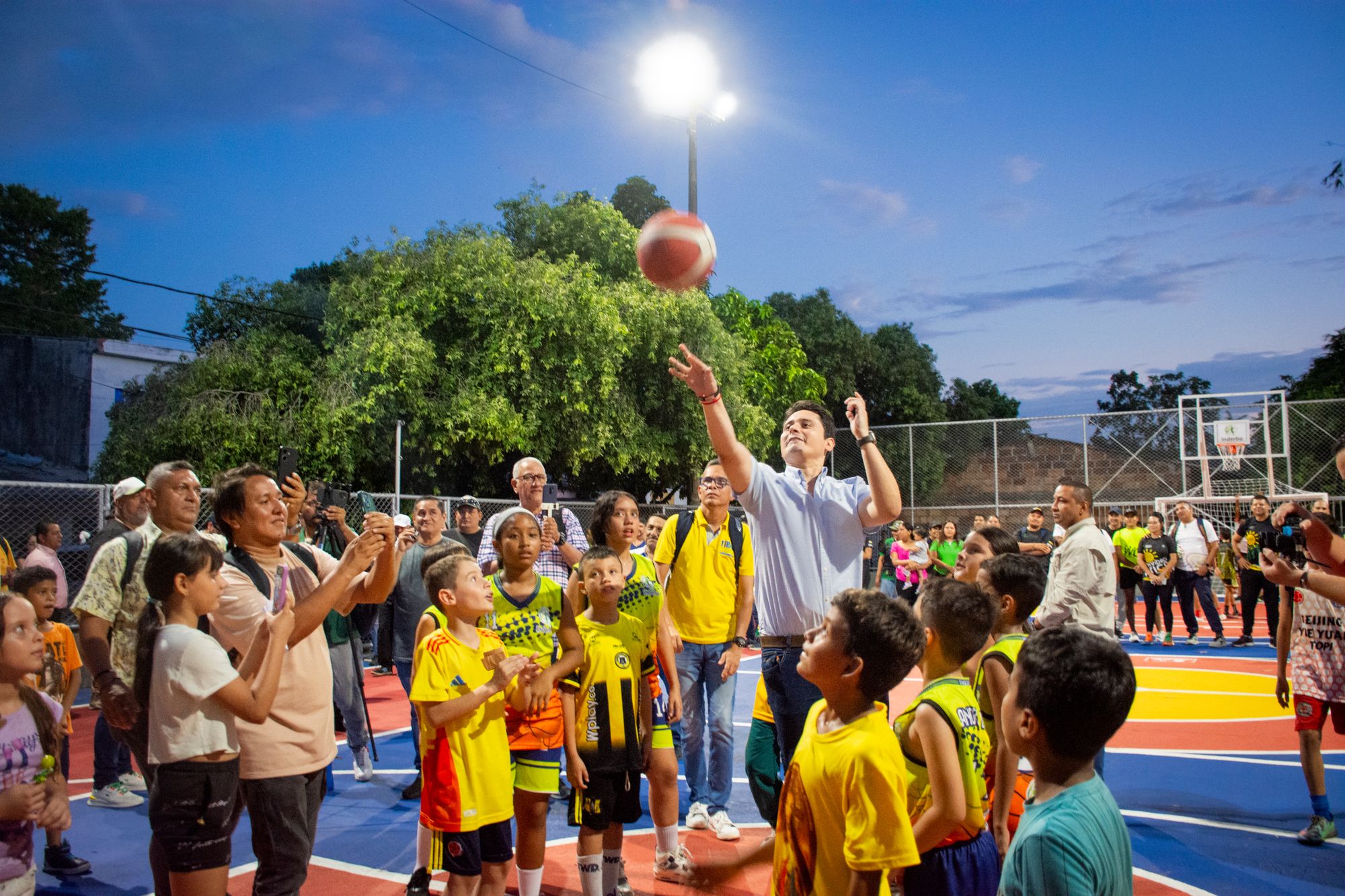 Polideportiva Las Nieves es un regalo para la juventud de Barrancabermeja
