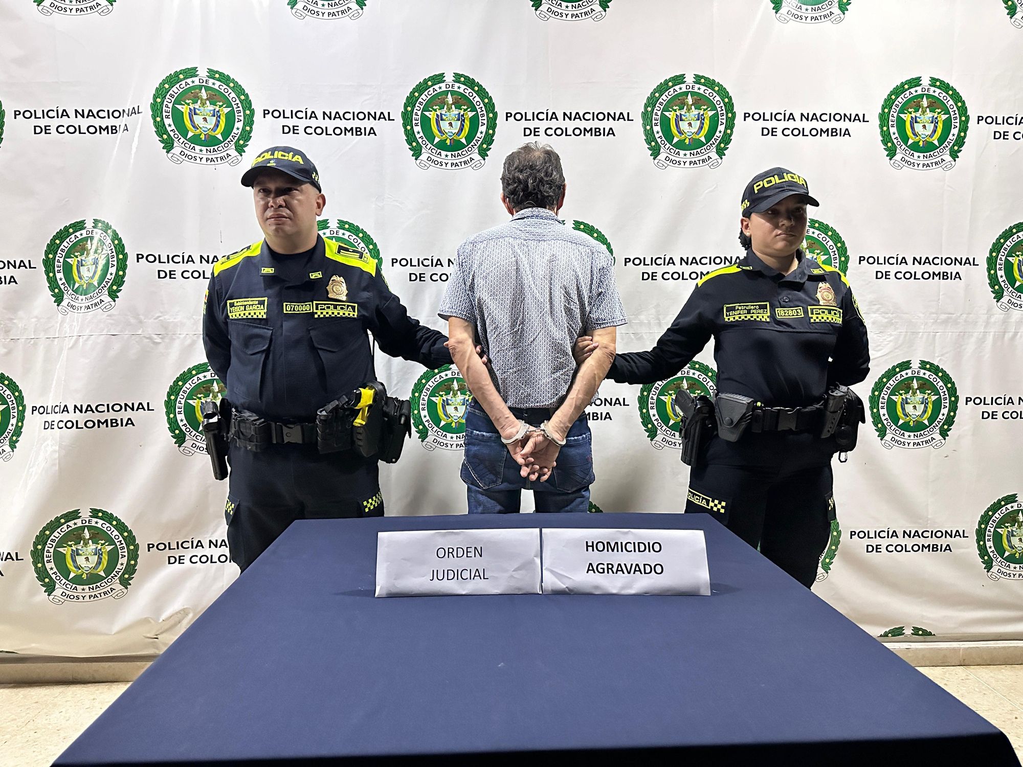 Capturan a un hombre de 61 años por homicidio en Bucaramanga