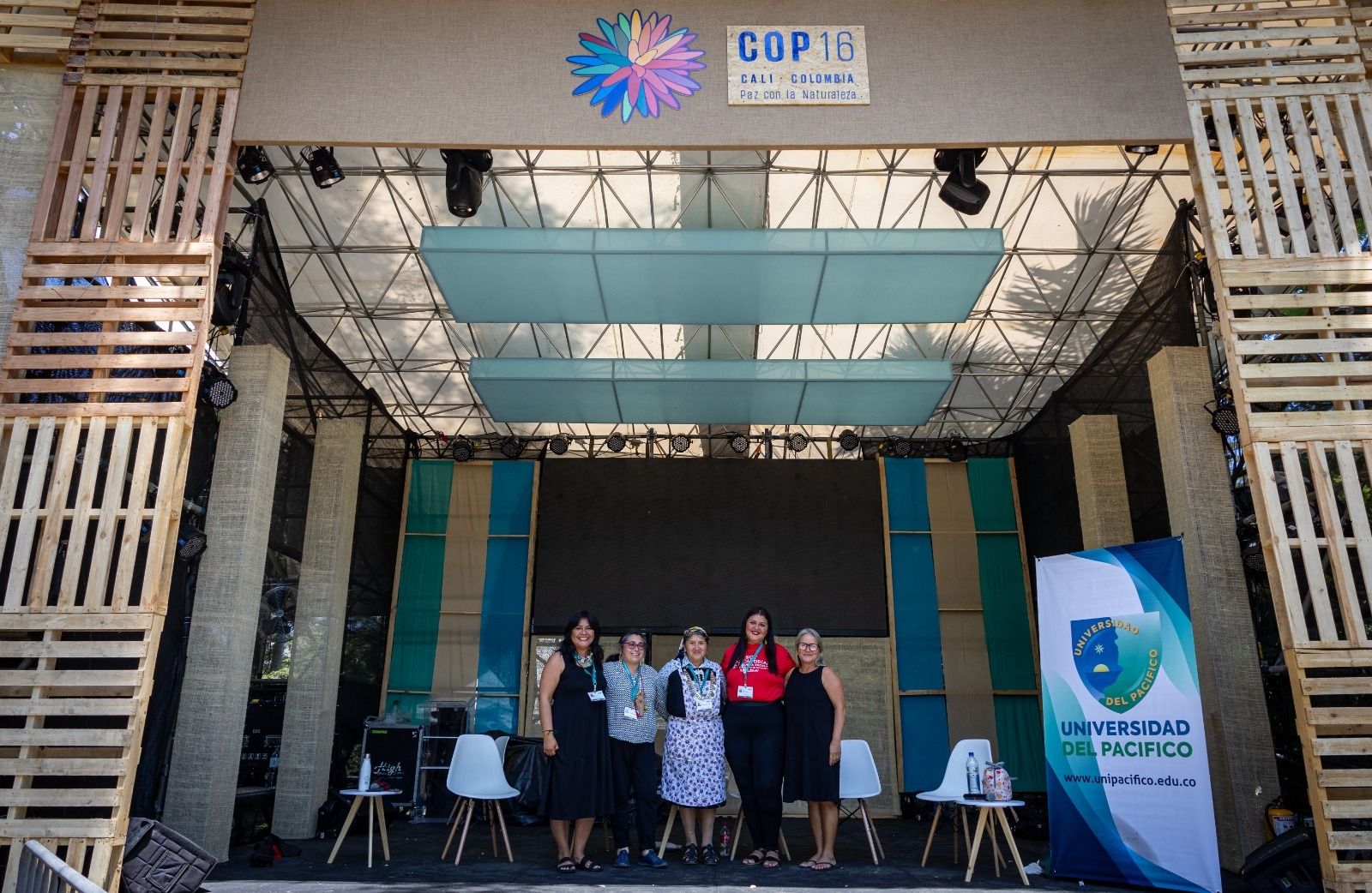 Red de Mujeres Originarias defiende la conservación marina en la CDB COP16