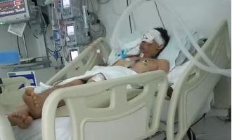 Entre la vida y la muerte joven accidentado en el Páramo