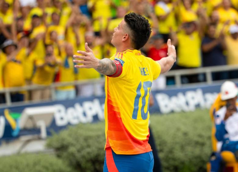 James Rodríguez en el once ideal de Eliminatorias Sudamericanas