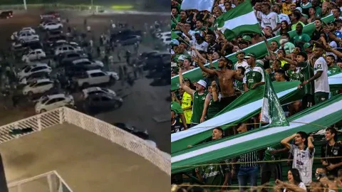 Desmanes de hinchas del deportivo Cali tras derrota ante Millonarios