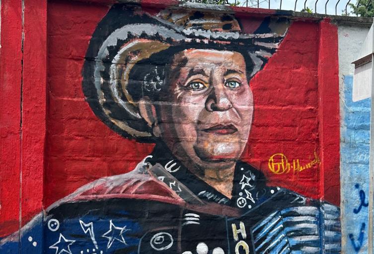 Bucaramanga inaugura mural en honor a Egidio Cuadrado