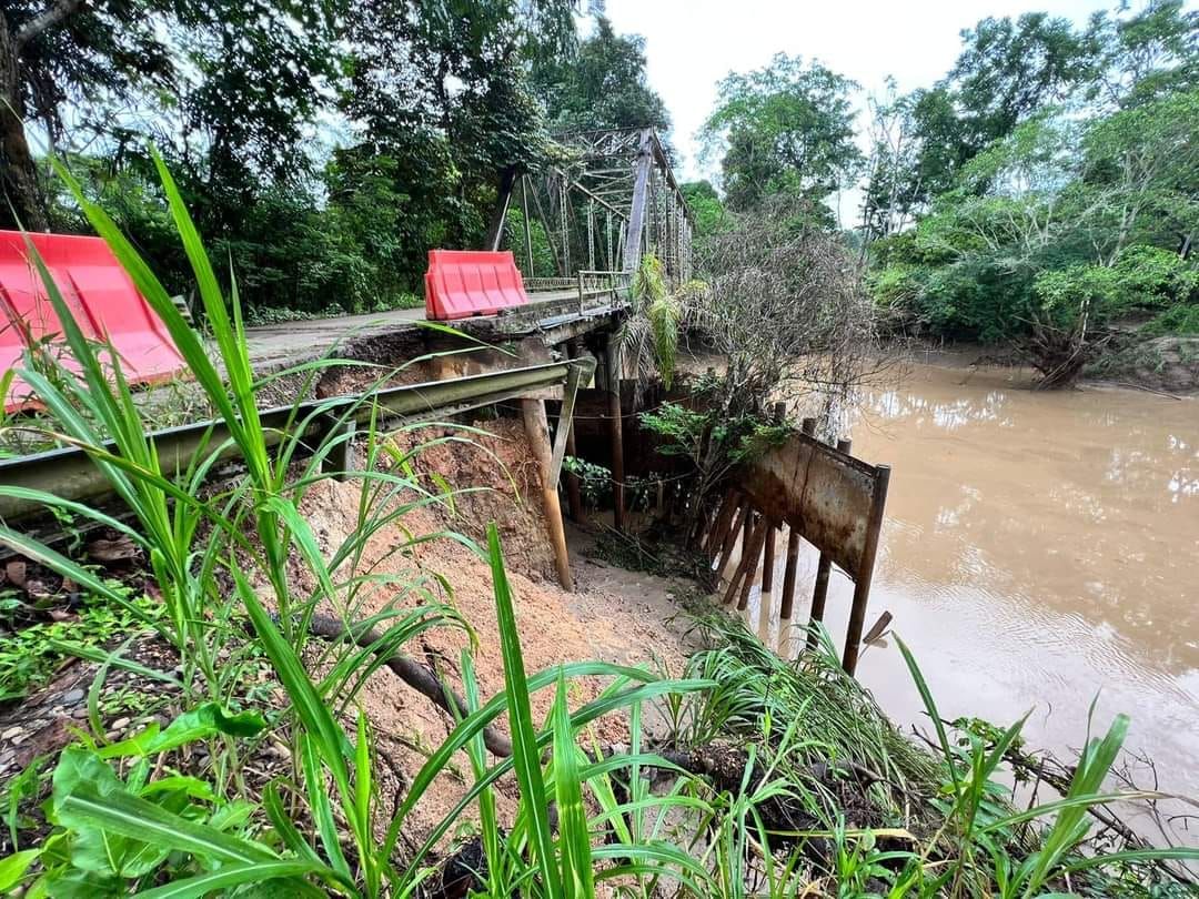 Puente Oponcito en peligro: Más de 26 mil habitantes podrían quedar incomunicados