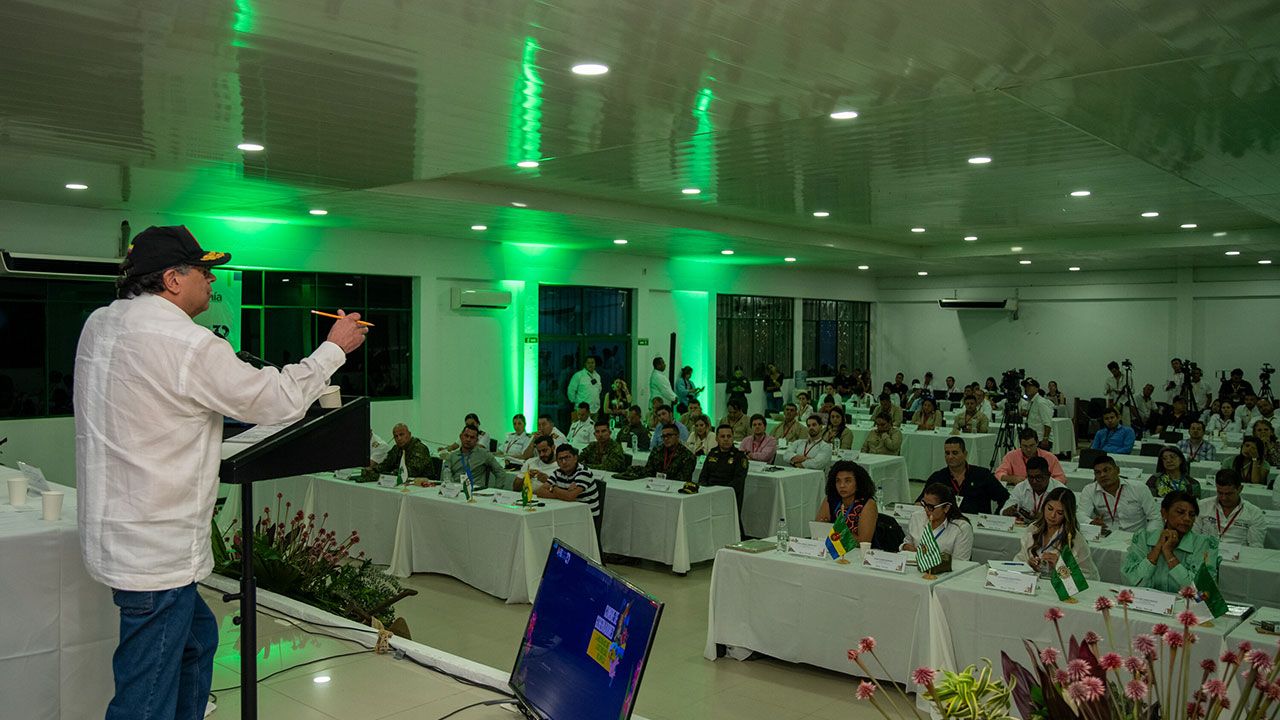 Petro pidió a los gobernadores presionar en el Congreso aprobación de la reforma al Sistema General de Participaciones
