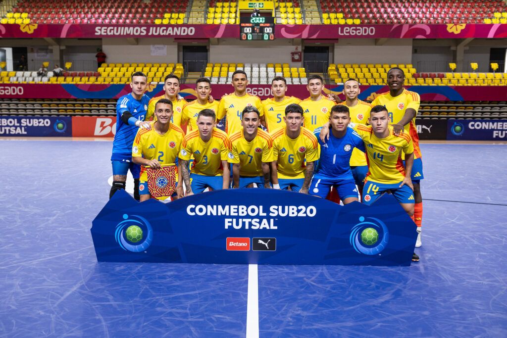 Colombia, subcampeón del Sudamericano Sub-20 de Futsal