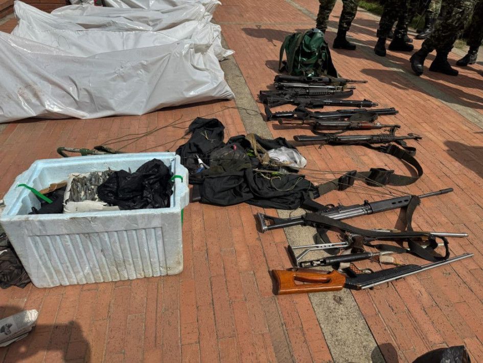 Duro golpe al ELN en Arauca con 5 capturados y un menor rescatado