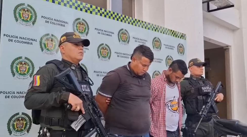 Capturan a dos presuntos extorsionadores de las disidencias de las Farc en Barrancabermeja