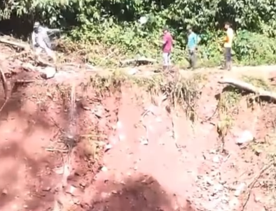 El Carmen de Chucurí vive una emergencia por el colapso de sus vías