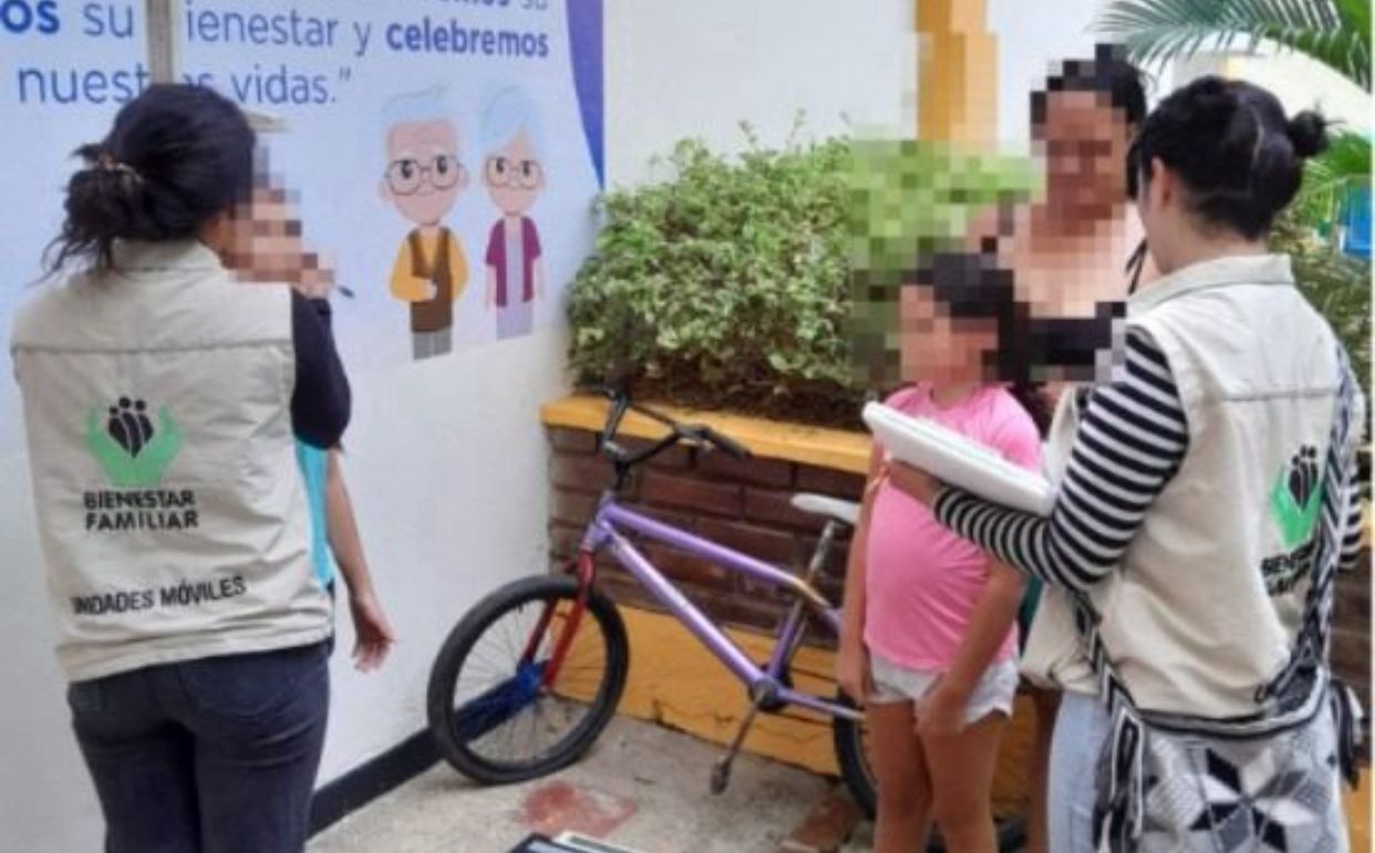 ICBF atiende a niñas/os y adolescentes en emergencia de San Vicente de Chucurí