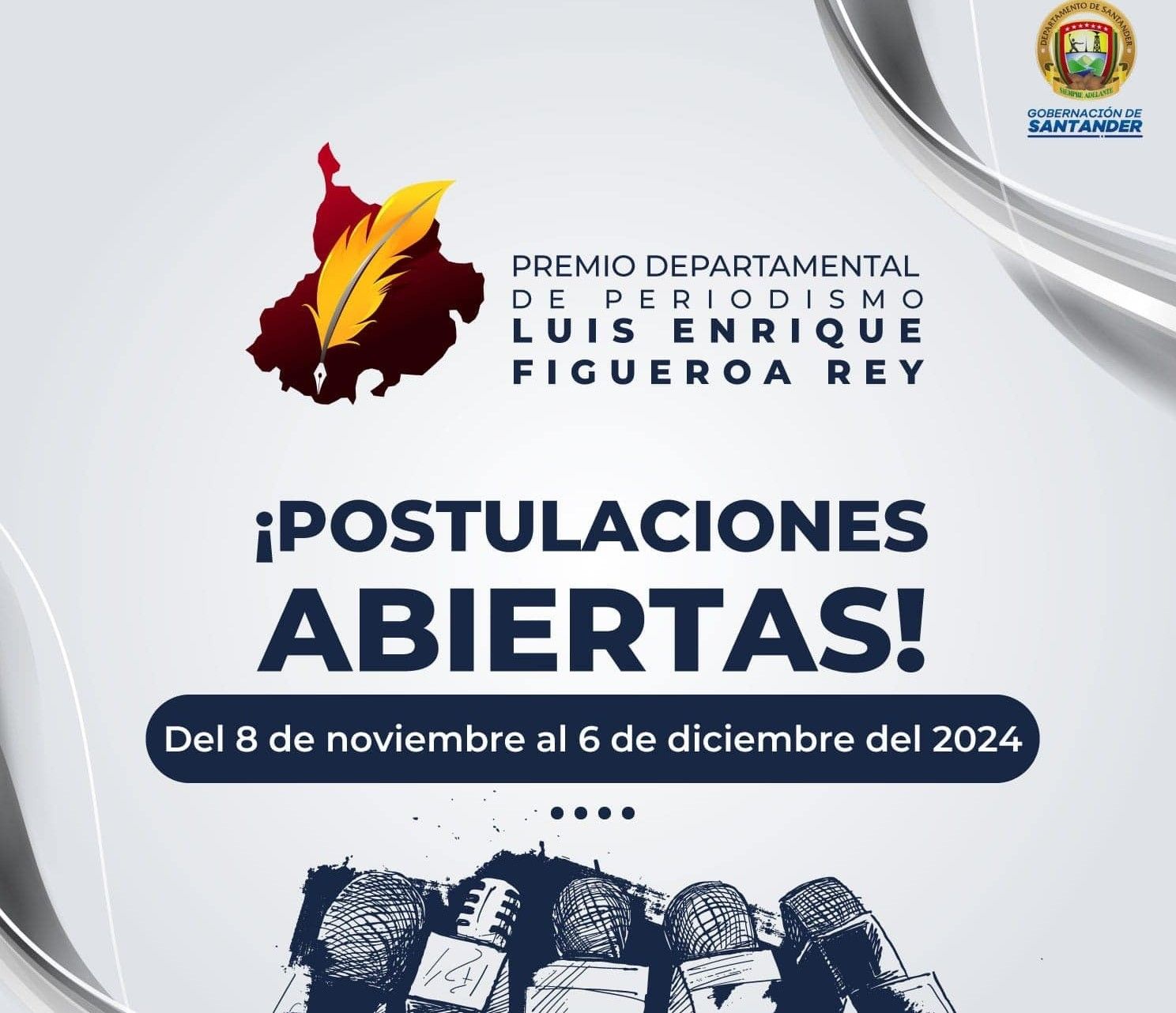 Abierto concurso de periodismo ‘Luis Enrique FIGUEROA REY’